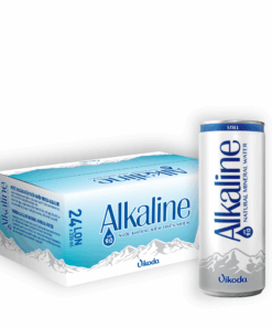 Thùng 24 lon Vikoda Nước Khoáng Kiềm Thiên Nhiên Alkaline lon 330 ml